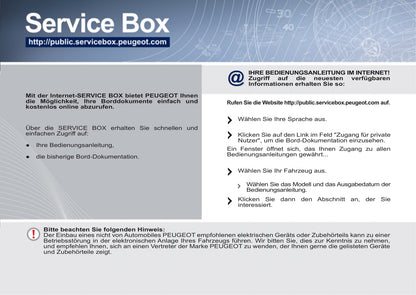 2011-2012 Peugeot 4007 Bedienungsanleitung | Deutsch