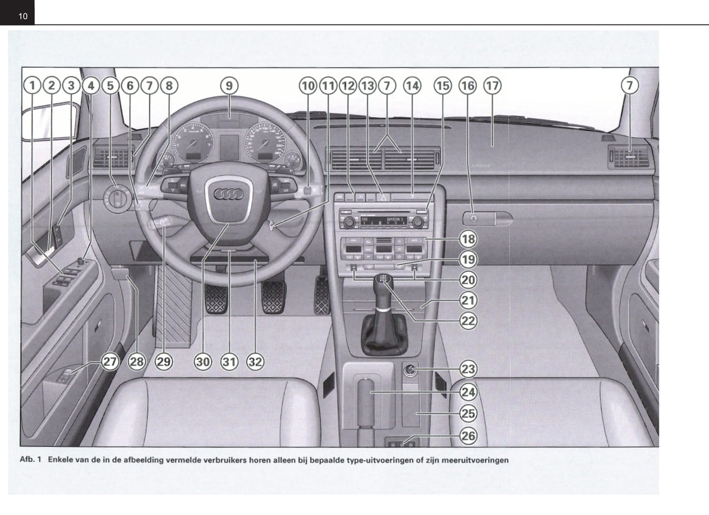 2004-2007 Audi A4 Avant Owner's Manual | Dutch