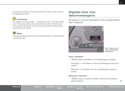 2004-2007 Audi A4 Avant Owner's Manual | Dutch