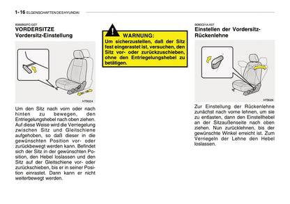 2008-2009 Hyundai Getz Bedienungsanleitung | Deutsch