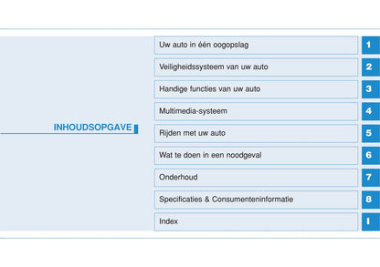 2019-2020 Hyundai i20 Bedienungsanleitung | Niederländisch