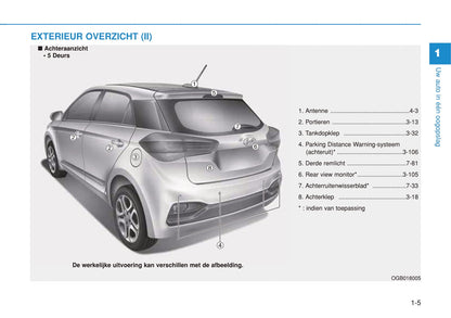 2019-2020 Hyundai i20 Bedienungsanleitung | Niederländisch