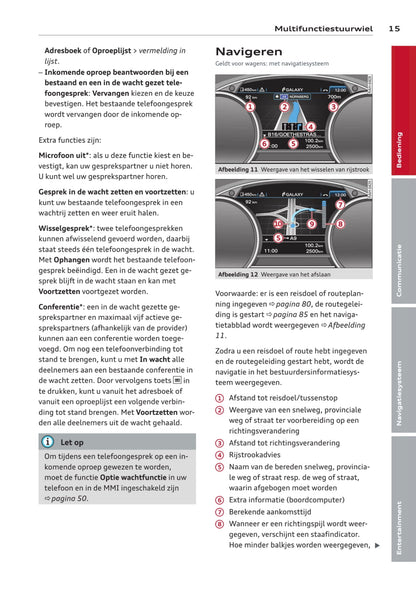 MMI navigation plus Handleiding 2012