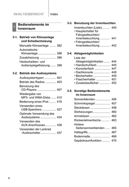 2016-2017 Toyota Verso Owner's Manual | German