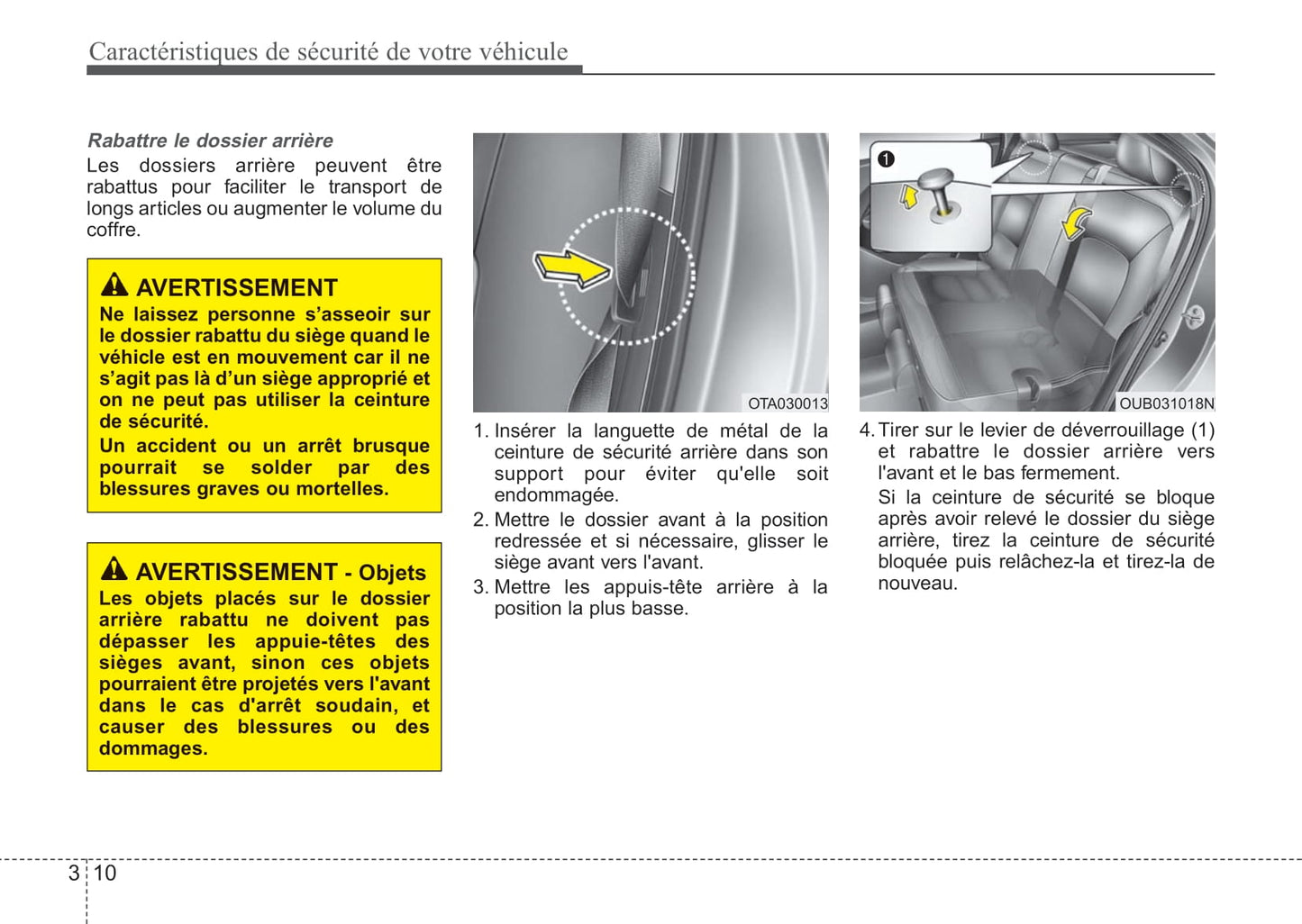 2012 Kia Rio Owner's Manual | French