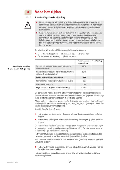 2013 Dethleffs Advantage Owner's Manual | Dutch