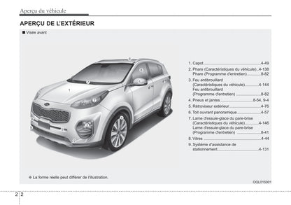 2019 Kia Sportage Owner's Manual | French