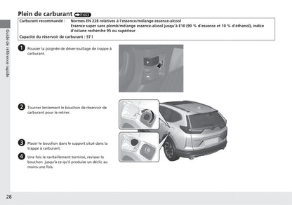 2018-2019 Honda CR-V Hybrid Owner's Manual | French