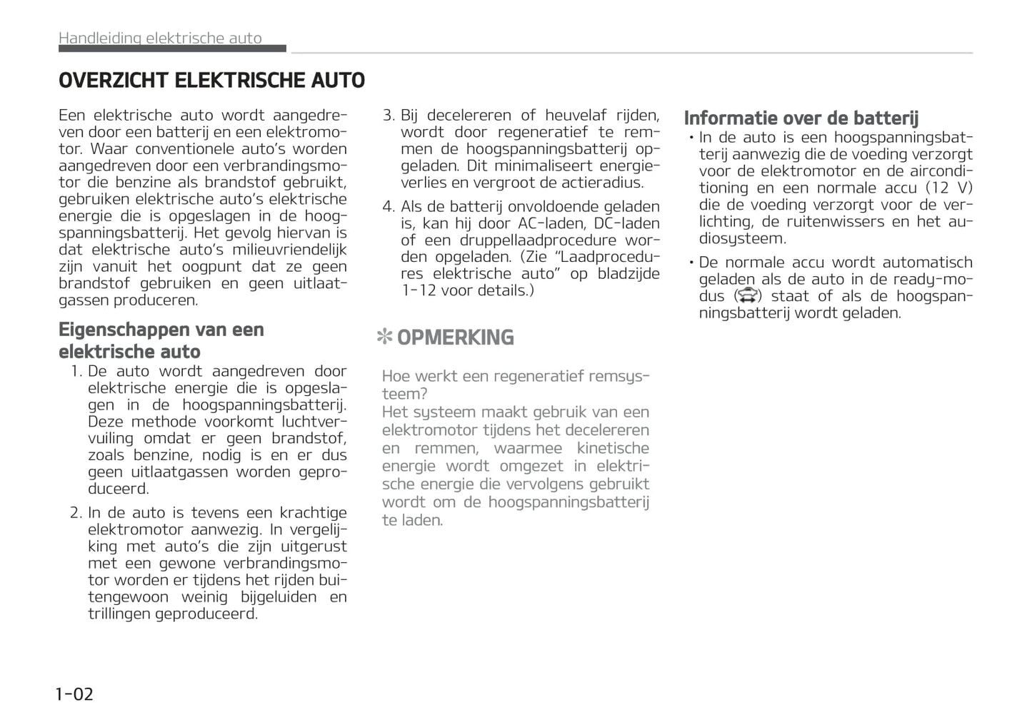 2021-2022 Kia e-Niro Bedienungsanleitung | Niederländisch