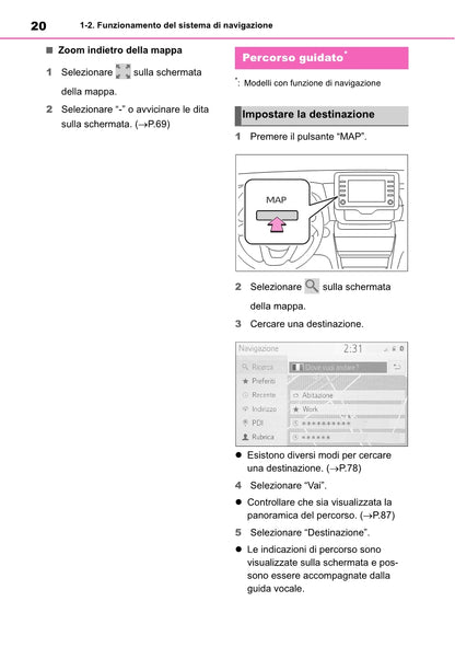 Toyota Yaris Cross Navigation / Multimedia Libretto D'istruzioni 2021 - 2023