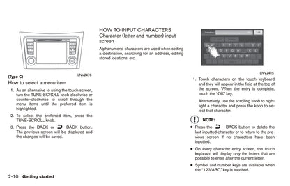 Nissan Navigation System Bedienungsanleitung 2017