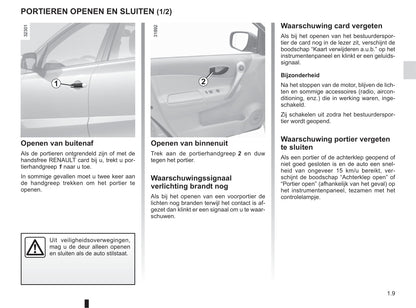2012-2013 Renault Koleos Owner's Manual | Dutch