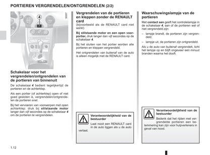 2012-2013 Renault Koleos Bedienungsanleitung | Niederländisch