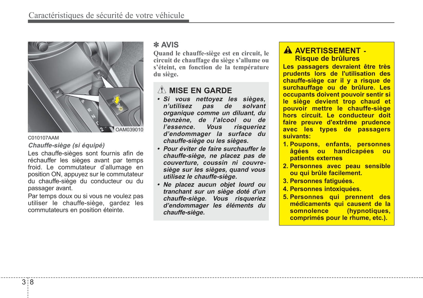 2010 Kia Soul Owner's Manual | French