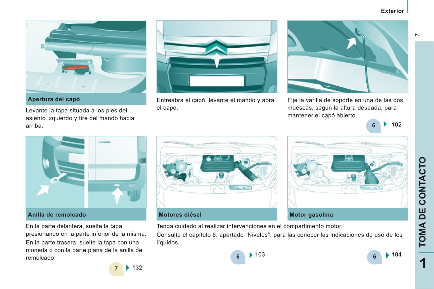 2011-2012 Citroën Jumpy Bedienungsanleitung | Spanisch