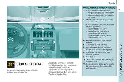 2011-2012 Citroën Jumpy Bedienungsanleitung | Spanisch