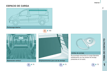 2011-2012 Citroën Jumpy Bedienungsanleitung | Spanisch