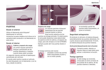 2011-2012 Citroën Jumpy Bedienungsanleitung | Spanisch