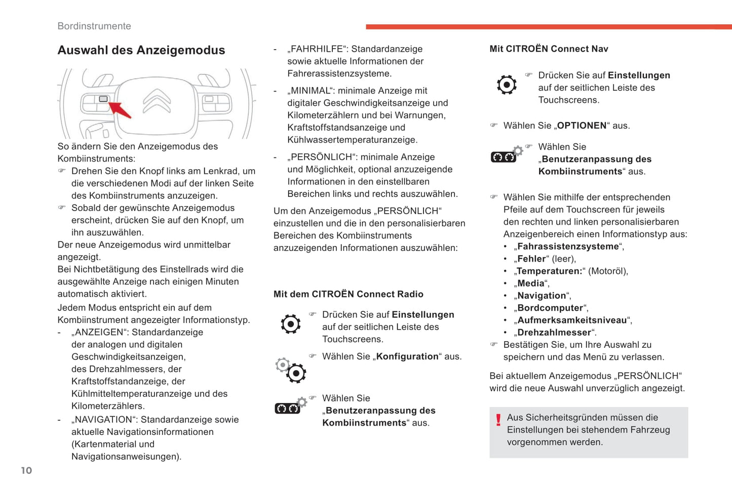 2018-2020 Citroën C5 Aircross Bedienungsanleitung | Deutsch