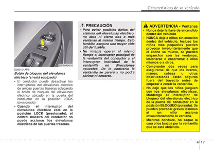 2008-2009 Hyundai i20 Owner's Manual | Spanish