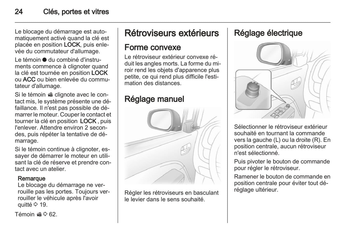 2012-2015 Opel Agila Owner's Manual | French