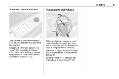 2016 Opel Mokka Owner's Manual | Italian