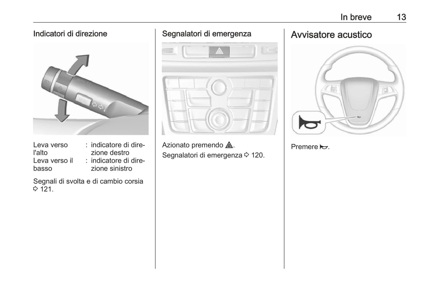 2016 Opel Mokka Owner's Manual | Italian