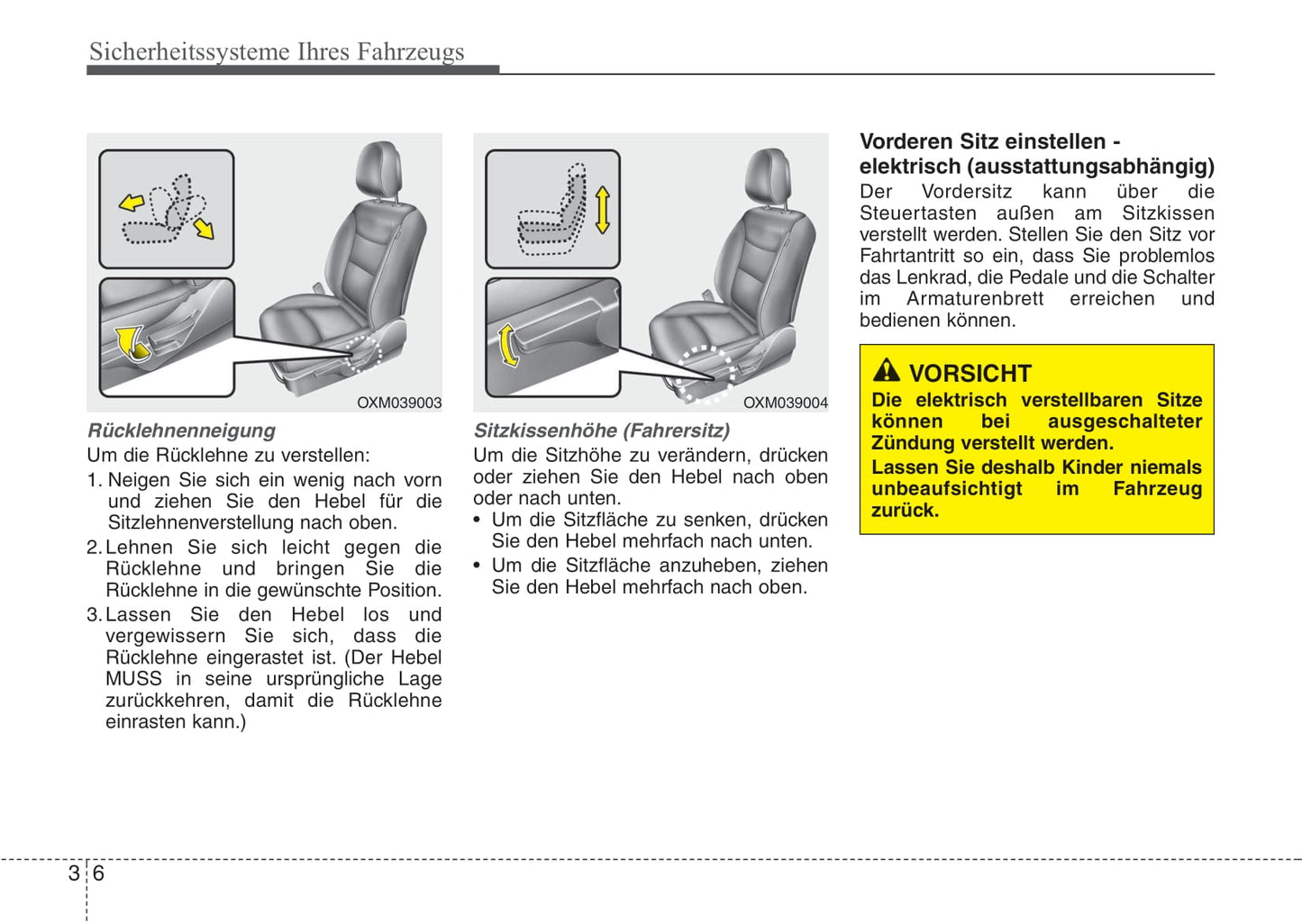 2007-2008 Kia Sorento Owner's Manual | German