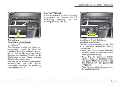 2007-2008 Kia Sorento Owner's Manual | German