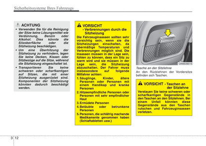 2007-2008 Kia Sorento Owner's Manual | German