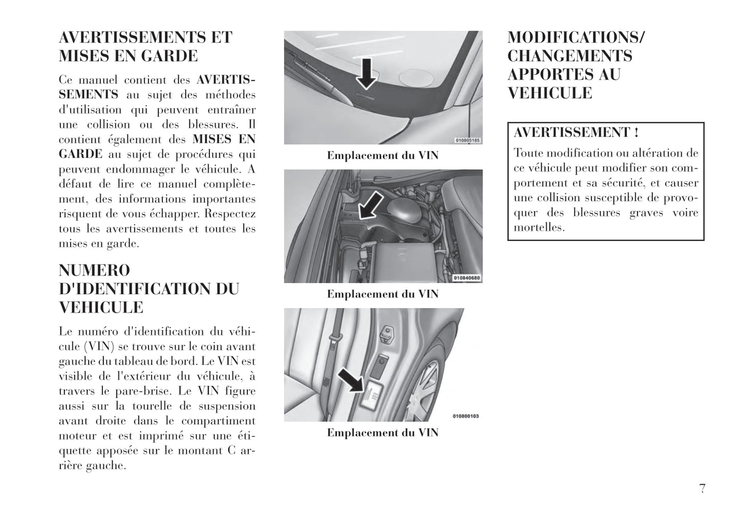 2012-2015 Lancia Flavia Owner's Manual | French