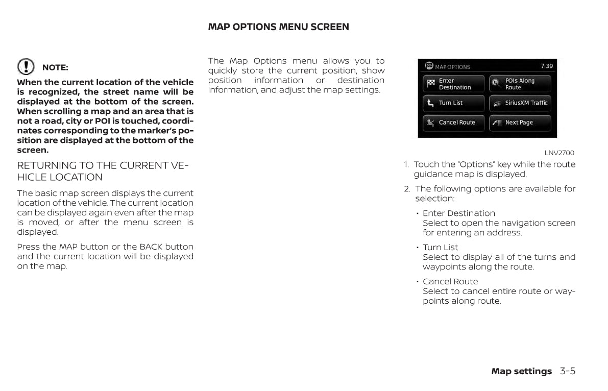 Nissan Navigation System Owner's Manual 2018