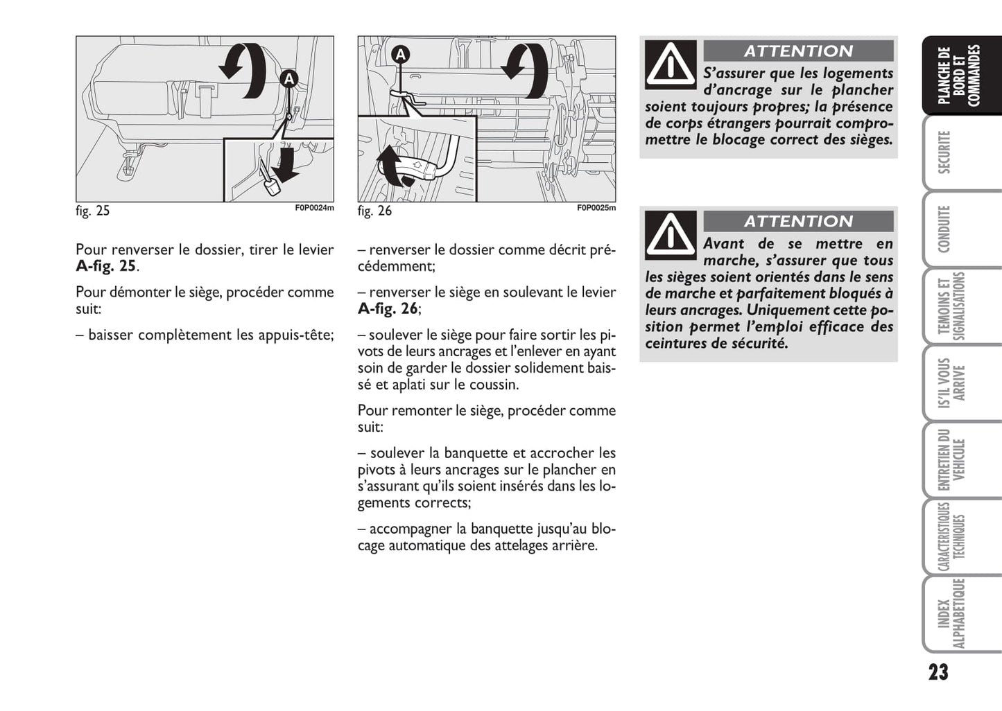 2014-2015 Fiat Scudo Owner's Manual | French