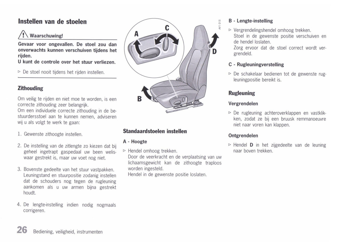 1996-2002 Porsche Boxster Bedienungsanleitung | Niederländisch