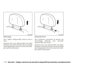 2019 Nissan Micra Owner's Manual | French