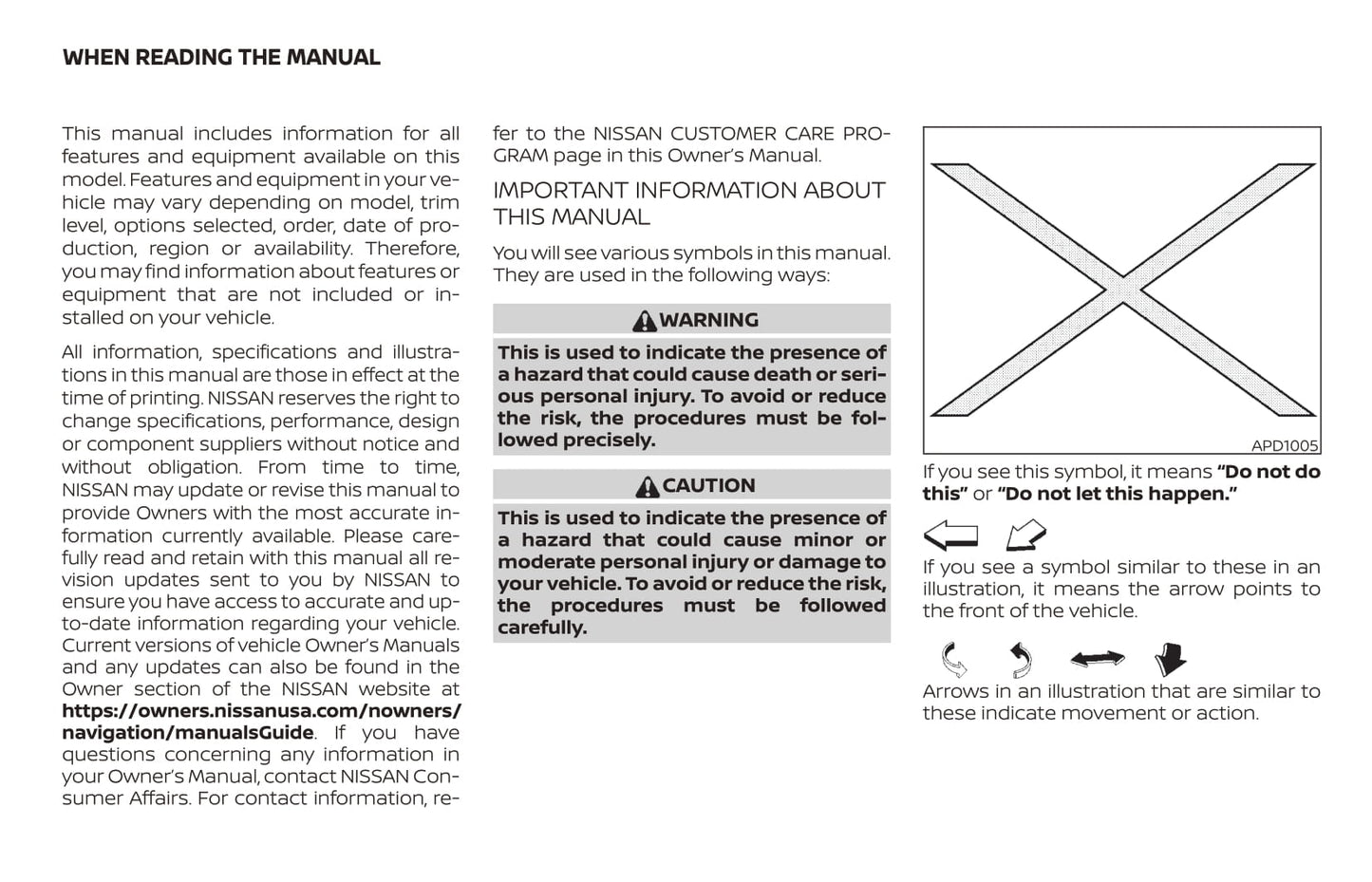 2019 Nissan Murano Owner's Manual | English