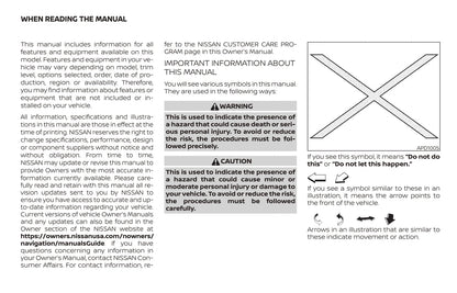 2019 Nissan Murano Owner's Manual | English