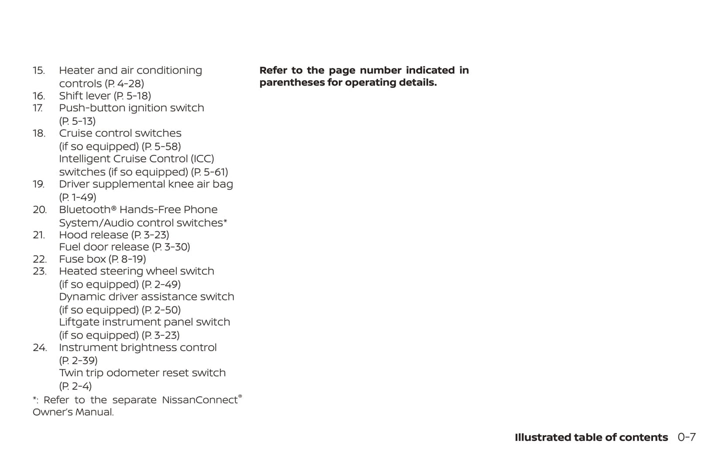 2019 Nissan Murano Owner's Manual | English