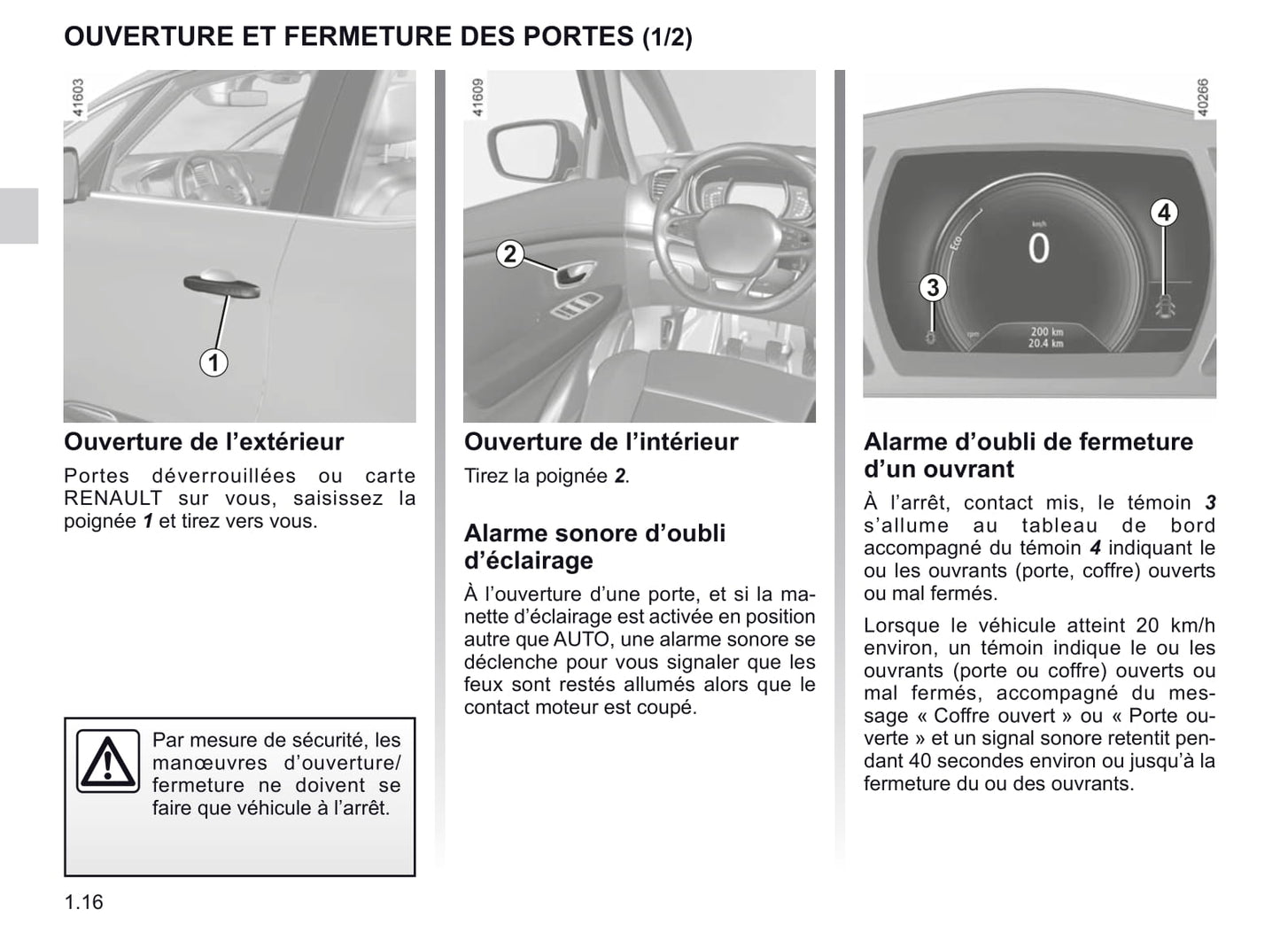 2019-2020 Renault Scénic Bedienungsanleitung | Französisch