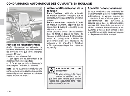 2019-2020 Renault Scénic/Grand Scénic Owner's Manual | French