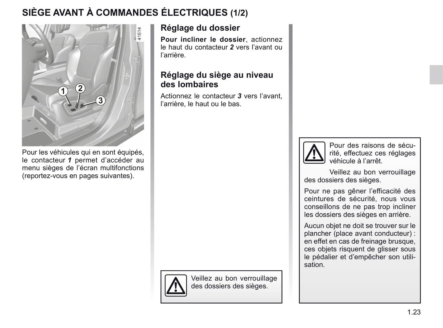 2019-2020 Renault Scénic/Grand Scénic Owner's Manual | French