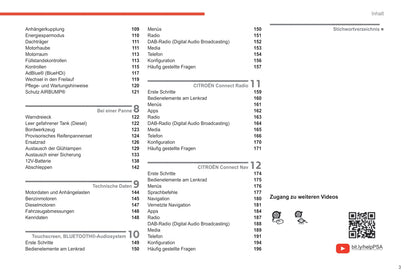 2020-2022 Citroën C3 Owner's Manual | German