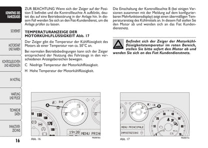 2010-2011 Fiat Punto Evo Bedienungsanleitung | Deutsch