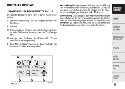 2010-2011 Fiat Punto Evo Bedienungsanleitung | Deutsch