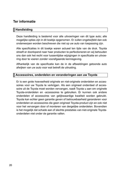2011-2012 Toyota Land Cruiser V8 Bedienungsanleitung | Niederländisch