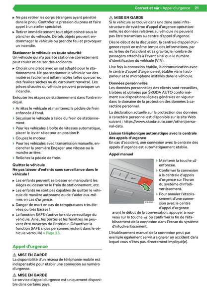 2019-2020 Skoda Fabia Owner's Manual | French