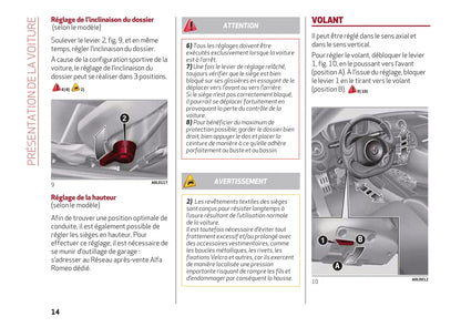 2013-2023 Alfa Romeo 4C Bedienungsanleitung | Französisch