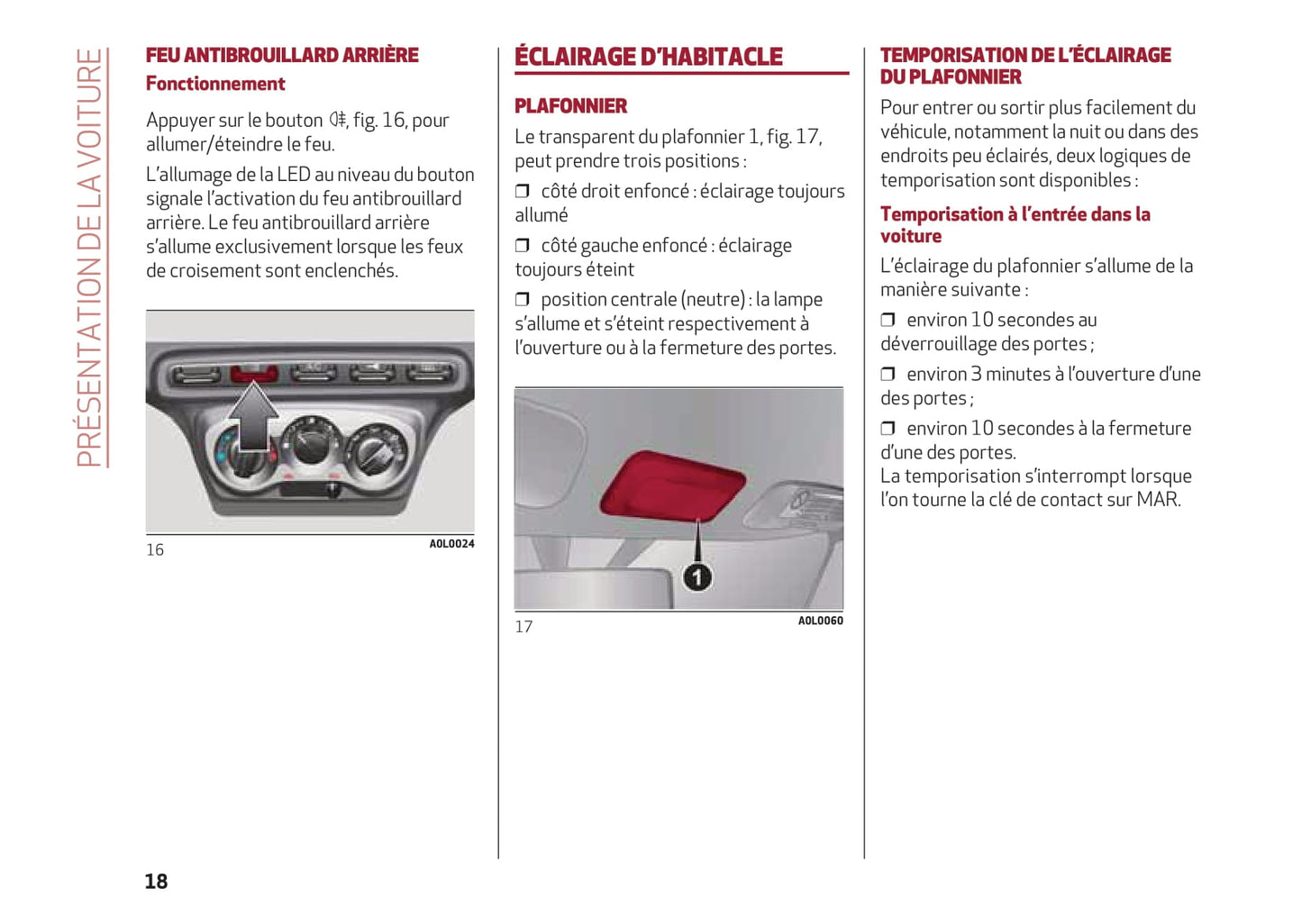 2013-2023 Alfa Romeo 4C Owner's Manual | French