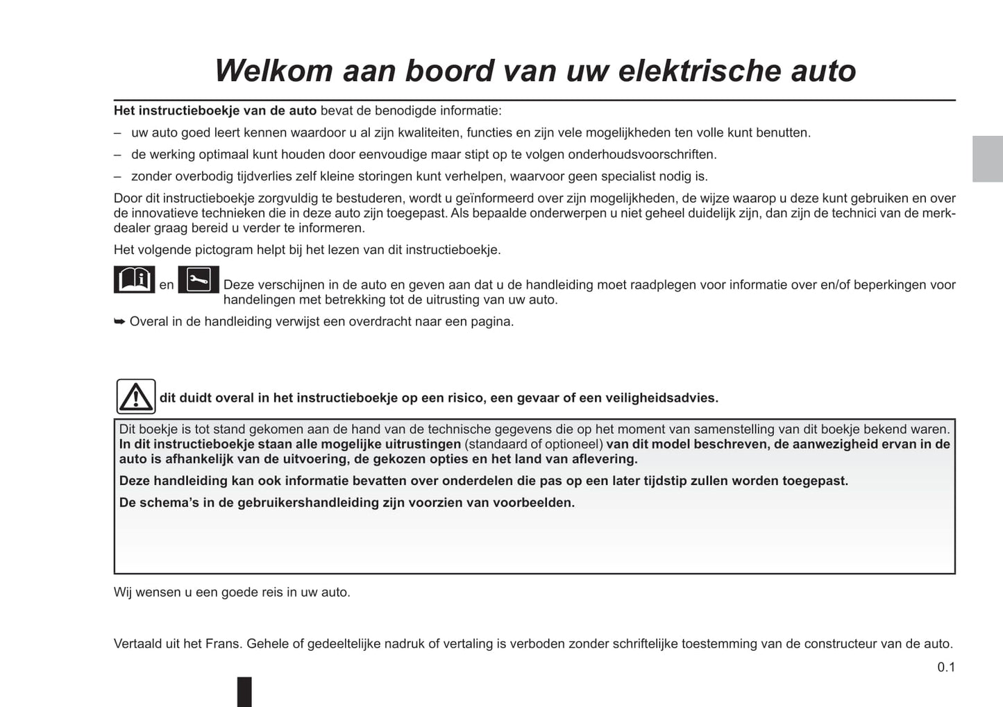 2021-2023 Dacia Spring Bedienungsanleitung | Niederländisch