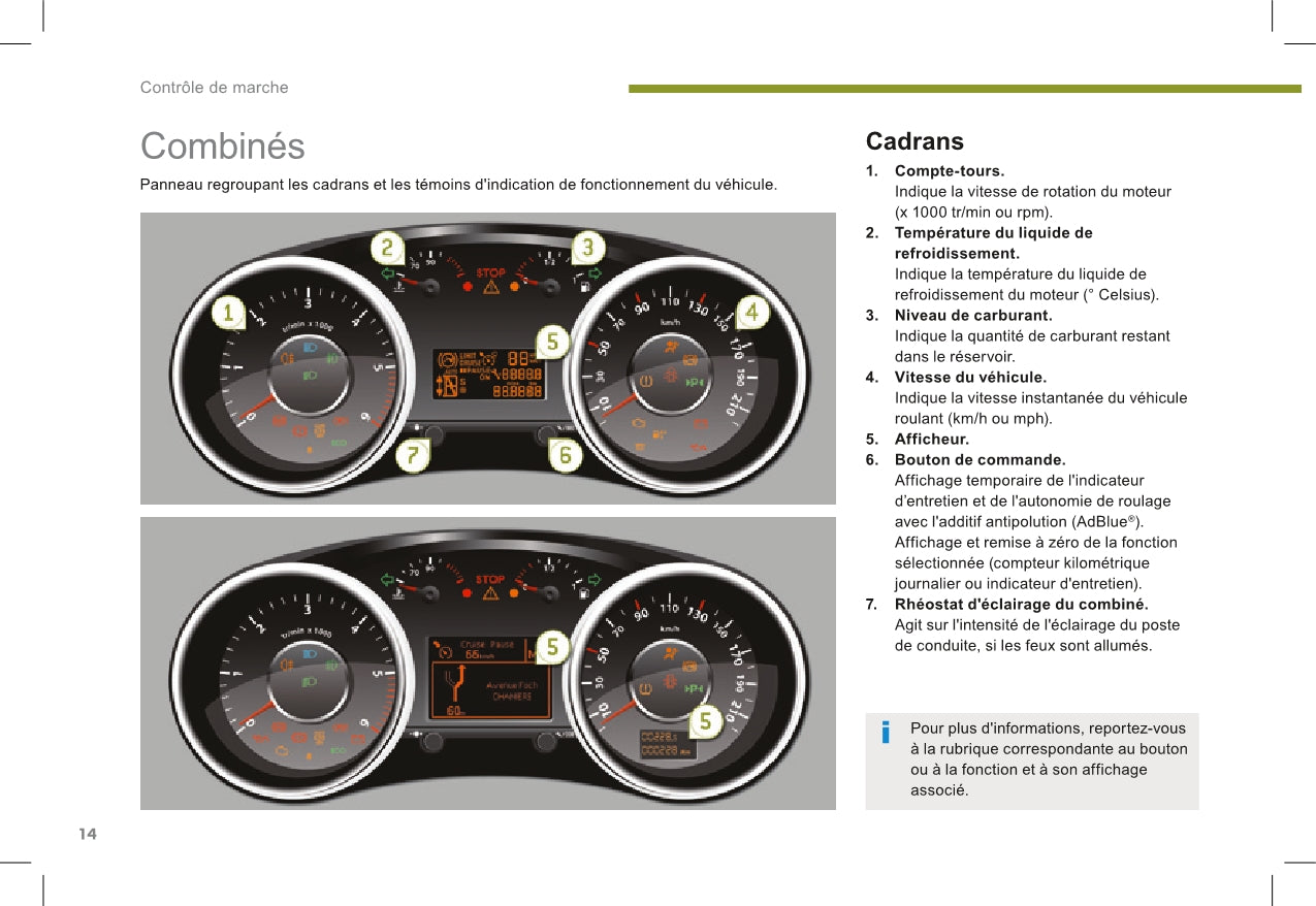 2015-2017 Peugeot 5008 Owner's Manual | French